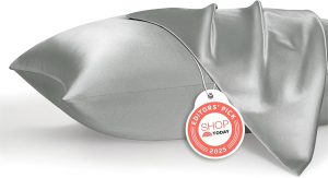 Satin Pillowcase, Similar to Silk Pillow Cases Queen Size Set of 2